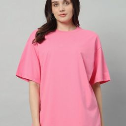 SWAGNOX Women Extended Sleeves Pockets T-shirt-image-106