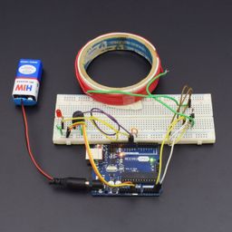Make a Metal Detector with Basic Electronic Components interfacing with Arduino uno - KT777Make a Metal Detector with Basic Electronic Components interfacing with Arduino uno - KT777 image 1