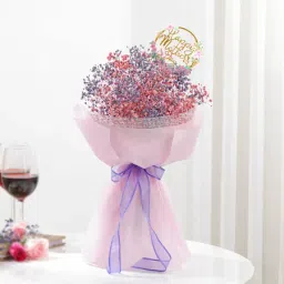 Delicate Whispers Mother's Day Gypsos Bouquet-image-28