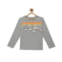 LADORE Kids Grey Printed T-Shirt-picture-29