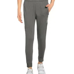 Van Heusen Performance Regular Fit Swift Dry 4 Way Stretch Solid Joggers - Charcoal Melange-28