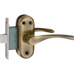 Atom Stainless Steel, Zinc Yellow and Black Matte Finish Door Handle Set, BL-INNOVA-BA-image-9