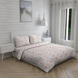 Boutique Living Akira Geometric Blue 225 TC Cotton King Bedding Set-picture-30