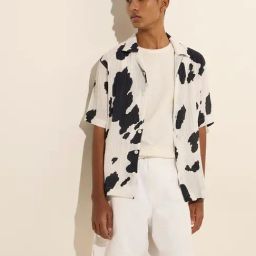 Nuon by Westside White Abstract Print Relaxed-Fit Shirt-picture-18