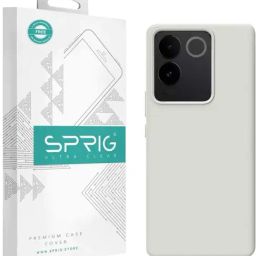 Sprig Back Cover for vivo T2 Pro (Grey)-image-65