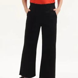 United Colors of Benetton Black Regular Fit High Rise Trousers-picture-24