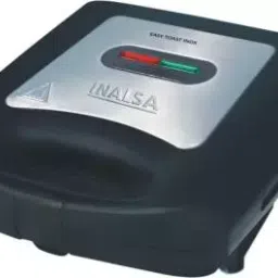 Inalsa 750W Easy Toast Inox Grill Sandwich Toaster Maker Black/Silver-image-42