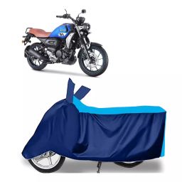 Auto Pearl Two Wheeler Cover for Yamaha FZ-X - Cyan, Blue-image-72
