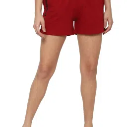 Solly by Allen Solly Red Regular Fit Shorts image 1