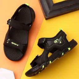 Sparx Kids Black & Navy Blue Floaters-image-96