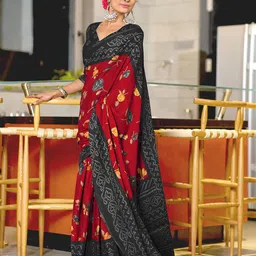 Pandadi Saree Floral Block Print Sarees-picture-51