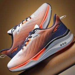 Asian Men's Orange Running Shoes-picture-21