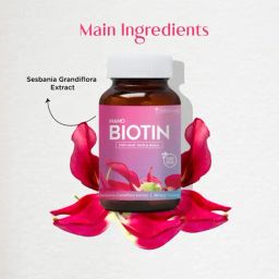 Zeroharm Biotin 30 MCG - 60Pcs image 4