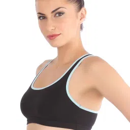 Triumph Beginner Bra 66 Crop Top Wireless Non Padded Full Coverage and Medium Support Cotton Bra image 3