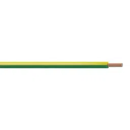 MULTICOMP PRO Hook Up Wire WIRE, 6701B-H07Z-K, 2.5MM, GRN/YEL,100M, PP000448-81