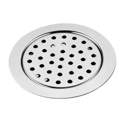 Goeka Floor Drain Cockroach Trap Jali Round Shape 13x6 cm Silver Chrome Finish Stainless Steel for Bathroom, Kitchen, Balcony-16