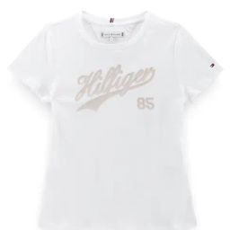 Tommy Hilfiger White Slim Fit T-Shirt-image-81