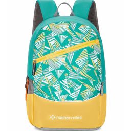 Nasher Miles Botany Yellow Laptop Backpack 39 Liters Polyester with Raincover-32