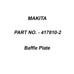 Makita Baffle Plate Suitable For MT410, Part No 417810-2-picture-23