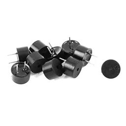 TECHDELIVERS EM Buzzer 12x9.5mm 5V-12V 2300Hz 85dB Sound Project DIY (Pack of 10 Pc),1117ZCOWGHV-picture-17