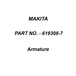 Makita Armature Suitable For FT044FD, Part No 619308-7-6