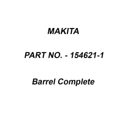 Makita Barrel Complete Suitable For HR4001C, Part No 154621-1-picture-35