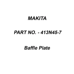 Makita Baffle Plate Suitable For HS012G, Part No 413N45-7-image-32