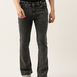PARIS HAMILTON Men Bootcut Heavy Fade Acid Wash Stretchable Jeans-image-84
