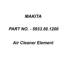 Makita Air Cleaner Element Suitable For EBH340U , Part No 5933.50.1200-picture-48