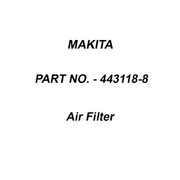 Makita Air Filter Suitable For DCS232T, Part No 443118-8-12