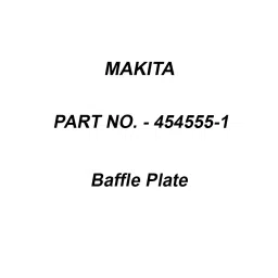 Makita Baffle Plate Suitable For MT92A, Part No 454555-1-image-44