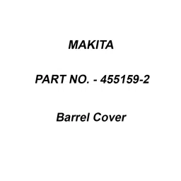 Makita Barrel Cover Suitable For MT860, Part No 455159-2-picture-35