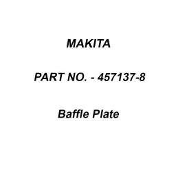 Makita Baffle Plate Suitable For M9509B, Part No 457137-8-image-49