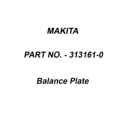 Makita Balance Plate Suitable For MT430, Part No 313161-0-picture-39