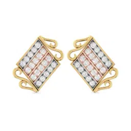 PC Jeweller Delancy 22 kt Gold Earrings-image-68