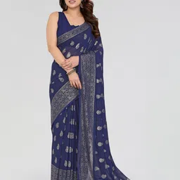 Pandadi Women Paisley Printed Sarees-picture-30