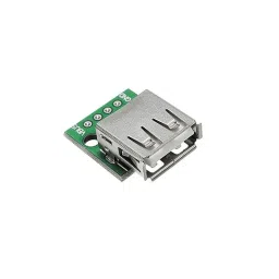 USB Female to 2.54mm Breakout Board with Direct 4P Adapter Board-12