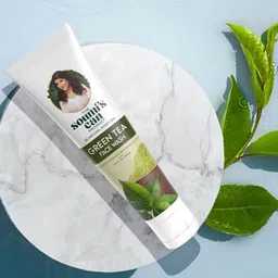 THE SOUMI'S CAN PRODUCT Green Tea De Tan Body Wash & Green Tea Face Wash- 300ml-53
