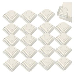 Bembika Baby Safety Corner Protector Edge & Corner Guards L Round Shaped - 20 Pieces-image-62