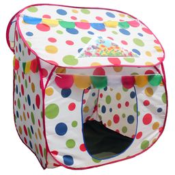 Homecute Foldable Small Hut Type Kids Play Tent House - Multicolour-image-30
