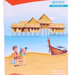 Apsara Kingsize Notebook Double Line - 172 Pages (Color and Print May Vary)-image-0