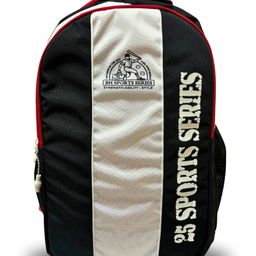 Bad Habit Velocity 25 Sports Backpack: Stylish Black & White Design: Durable Side Pockets and Padded Mesh Back - Height 17.7 Inches-image-87