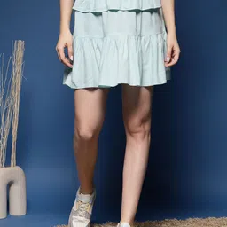 DAEVISH Flared Above Knee-Length Skirts-picture-51