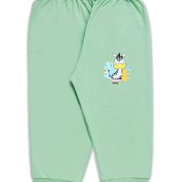Tiny Hugs Cotton Pack Of 2 Baby Zebra & Star Of The Show Text Printed Joggers - Multi Colour image 3