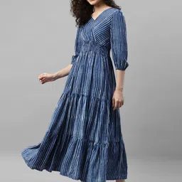 Femvy Women Printed Fit And Flare Dresses-image-102