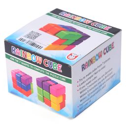 Unique Rainbow Rubik Cube - Multicolor image 5