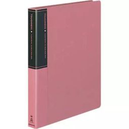 Kokuyo Φ23 mm A4-S Pink Replacement Paper Type Vertical Clear Book, La-F730P-39