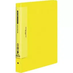 Kokuyo Φ23 mm Foamed R-PP Wave Cut Paper Type A4 Vertical Clear Book, La-T730Y-34