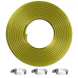 ORILEY 25.4 mm (1 Inch) Braided Water Pipe with Hose Connector Yellow, OR-WPG-21 (Roll of 50 m)-image-2
