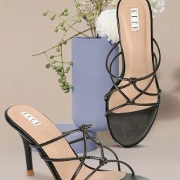 Elle Women's Black Casual Stilettos-picture-11